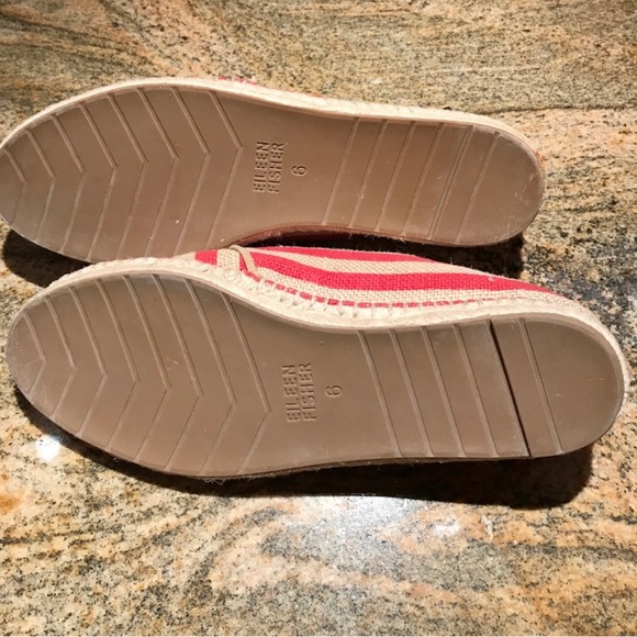 Eileen Fisher Step 2 Tulip Stripe Flats - Picture 4 of 4